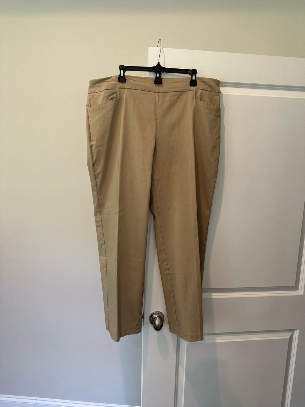 NWT Time and Tru Women's Tan Straight Leg Pants Size 20
